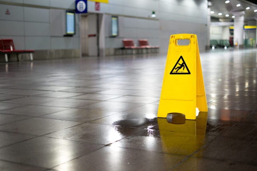 slip and fall accident claim
