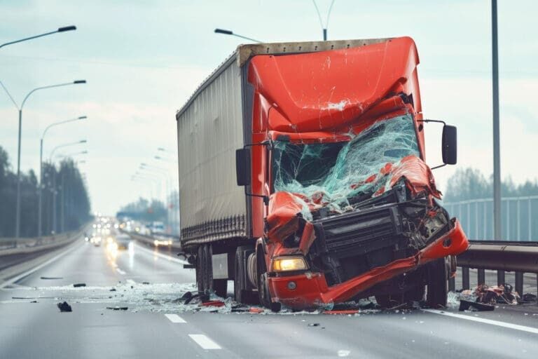 caso de accidente de camión en Houston