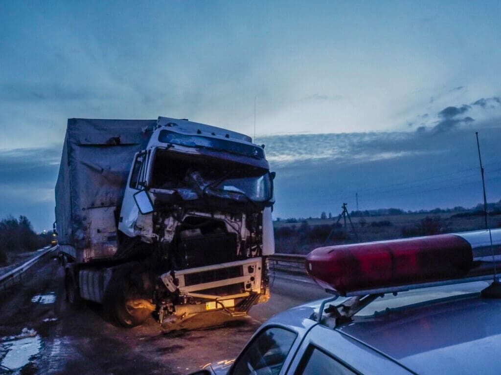 Accidente de camión