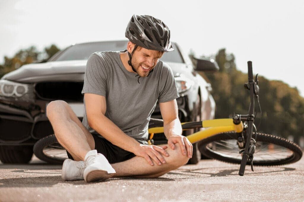 Accidente de bicicleta