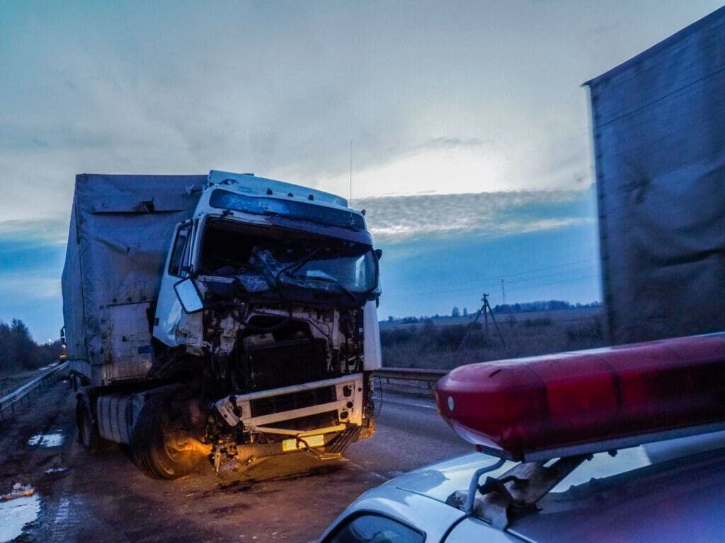 Accidente de camión