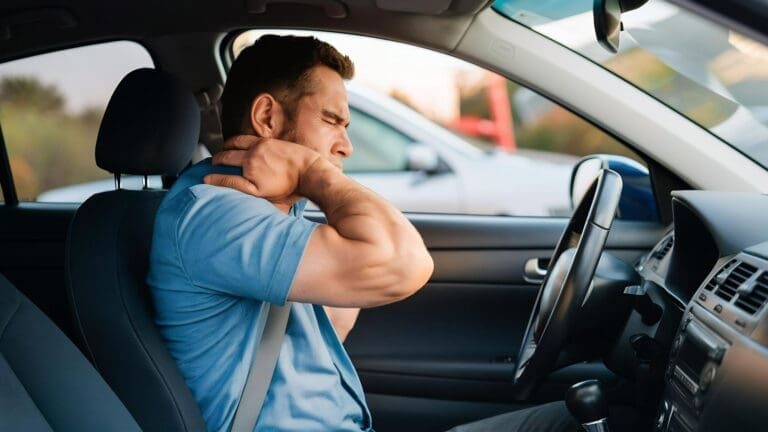 indemnización media por lesión de espalda y cuello en accidente de tráfico