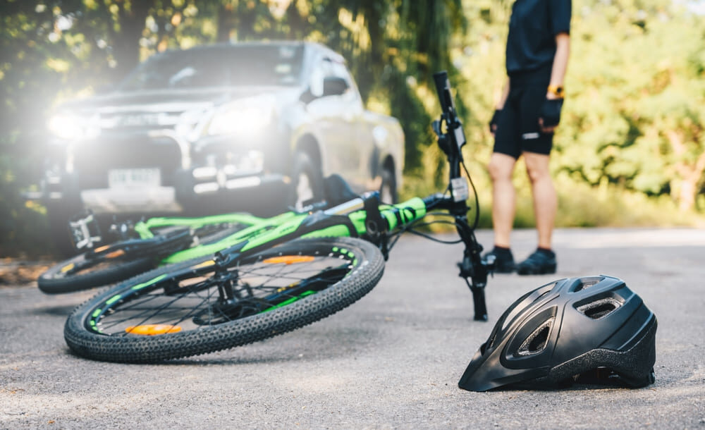 Accidente de bicicleta