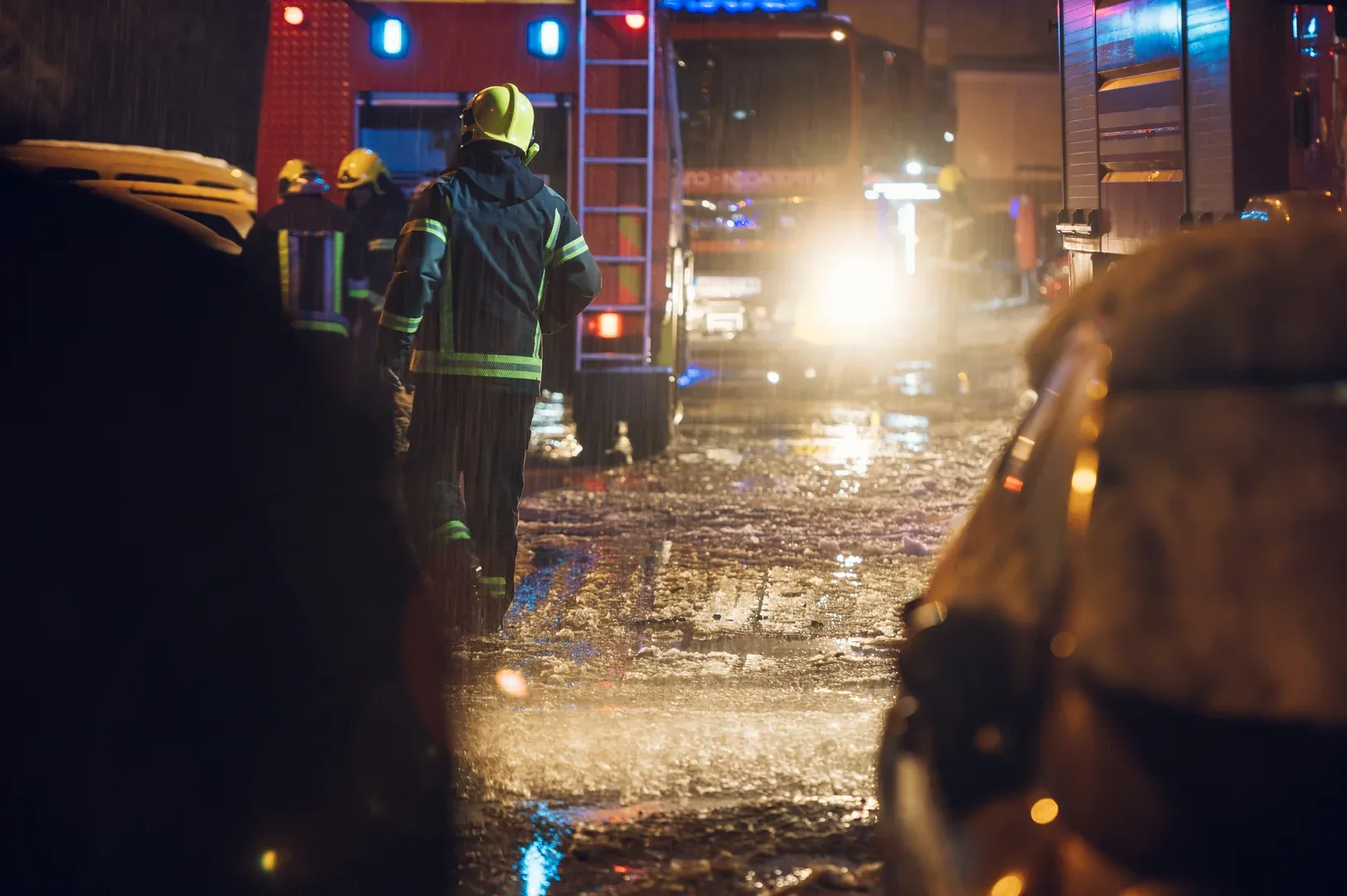 Accidente de camión de carga