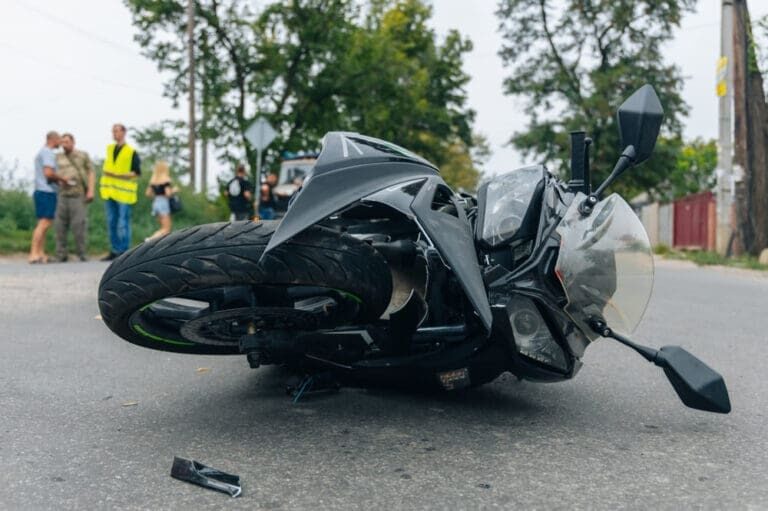 ¿Tengo un caso por un accidente de motocicleta?